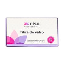 Fibra de Vidro Risa para Alongamento de Unhas 50un