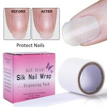 Fibra Em Seda Para Unhas Gel Fibra Auto Adesiva Fibra Em Seda Para Unhas Gel Fibra Auto Adesiva