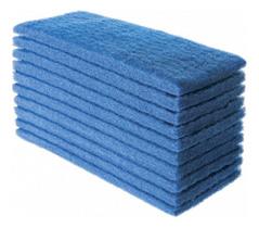Fibra limpeza macia azul c/ 10 unidades british 100mmx230mm Fibra limpeza macia azul c/ 10 unidades british 100mmx230mm