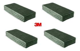 FIBRA LIMPEZA SERVIÇO PESADO SCOTCH BRITE 3M - KIT 4 X 5un