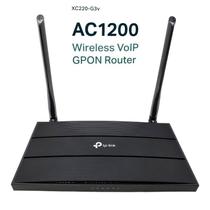 Fibra Onu Gpon Wifi Ac Xc220 G3V Br Giga Tp Link Voip Sc Apc