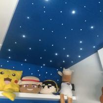Fibra Ótica Rgb 200 Efeito Noite Estrelado Decoração Quarto Fibra Ótica Rgb 200 Efeito Noite Estrelado Decoração Quarto