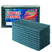 Fibra Profissional Para Limpeza Pesada Com 10 Un. Esponflora