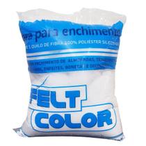 Fibra Siliconada Feltcolor 100% Poliéster - 1kg