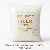Fibra Siliconada Virgem 10Kg Select Fiber Premium Enchimento Travesseiros Almofadas e Artesanato