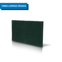 Fibra Tinindo Limpeza Pesada 102X230MM 3M Verde Remove Mancha Sujeira Paredes Lava Piso