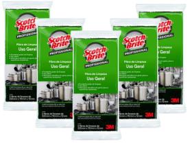 Fibra Uso Geral Scotch Brite 3M 10 Unidades Fibra Uso Geral Scotch Brite 3M 10 Unidades