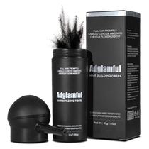 Fibras capilares Adglamful Castanho Escuro 30 g com aplicador em spray Fibras capilares Adglamful Castanho Escuro 30 g com aplicador em spray