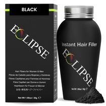 Fibras capilares ECLIPSE pretas 30 g para disfarçar a queda de cabelo