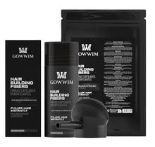Fibras Capilares gowwim 125 g Kit Preto à Prova dÁgua Fibras Capilares gowwim 125 g Kit Preto à Prova dÁgua