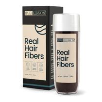Fibras Capilares Hair Illusion 100% Cabello Humano Natural 38g Marrón