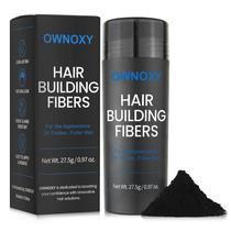 Fibras Capilares Ownoxy 27,5g Fibras Espessantes Pretas