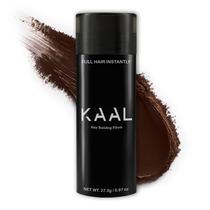 Fibras de cabelo KAAL Hair Powder Dark Brown 27,5g recarregável