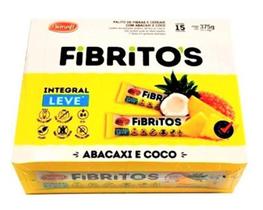 Fibritos Integral Abacaxi E Coco Biosoft 15 Un De 25G Cada