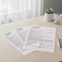 Ficha Anamnese Alongamento De Cílios A5 100 Folhas Ficha Anamnese Alongamento De Cílios A5 100 Folhas