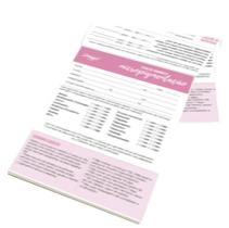 Ficha Anamnese Micropigmentação 100 Folhas