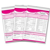 Ficha Anamnese para Depilação CheckList Cliente Bloco 100 Fl Ficha Anamnese para Depilação CheckList Cliente Bloco 100 Fl