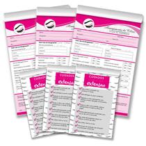 Ficha Checklist Anamnese Extensão de Cilios 6 Blocos