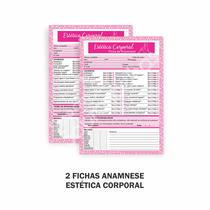 Ficha de Anamnese Corporal Estética Mais Completa 200 folhas - SDS