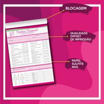 Ficha de Anamnese Estética Corporal Avaliação Bloco 100 Folh Ficha de Anamnese Estética Corporal Avaliação Bloco 100 Folh