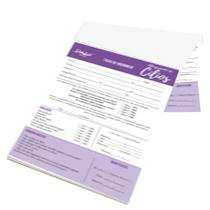 Ficha de Anamnese para Alongamento de Cílios - 100 Folhas - Danibeleza