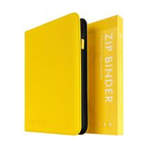 Ficha de Arquivamento para Cards Trading Card Binder Vault X Zip 9 Bolsos 360 Cards Amarela
