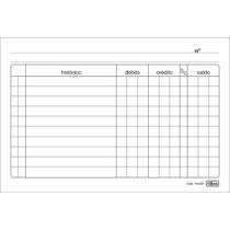 Ficha de Conta Corrente Número 2A - 4x6 100 Folhas