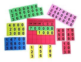 Ficha Escalonada Sobreposta 6 Ordem Em Eva