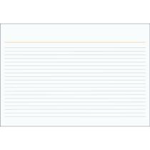 Ficha Pautada 3X5 N.1