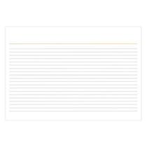 Ficha Pautada 3X5 Pacote Com 100 Folhas Tilibra Ficha Pautada 3X5 Pacote Com 100 Folhas Tilibra