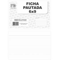 Ficha Pautada 6x9 229x153 Com 100 9017 - Fd Grafica