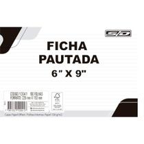Ficha Pautada 6X9 229X153Mm