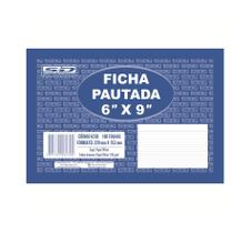 Ficha Pautada 6x9 São Domingos