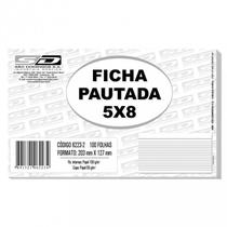 Ficha Pautada Sao Domingos 5x8 C/100
