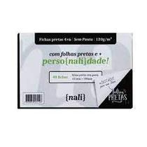 FICHA PRETAS 4 X 6 120g/m2 - NALI