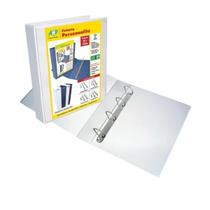 Fichário 25,5x33,5x4cm Personnalité Branco A4 Acp 4 Argolas Fichário 25,5x33,5x4cm Personnalité Branco A4 Acp 4 Argolas
