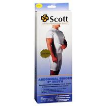 Fichário abdominal Scott de 9 polegadas de largura grande cada por Scott Specialties (pacote com 4)