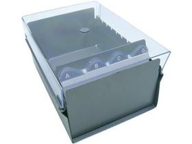 Fichario Acrimet com indice para ficha 4x6 922.3 cristal