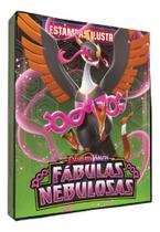 Fichario Album Fabulas Nebulosas P/ 360 Cards Pokemon Cartas