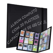 Fichário Álbum Para Carta Pokemon Magic Yugioh 480 Carta 4x3 Fichário Álbum Para Carta Pokemon Magic Yugioh 480 Carta 4x3