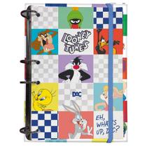 Fichário Argolado Baby Looney Tunes Colegial + 144 Fls+10div Fichário Argolado Baby Looney Tunes Colegial + 144 Fls+10div