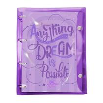 Fichário Breeze lilás 192 folhas - DAC Fichário Breeze lilás 192 folhas - DAC