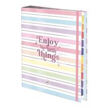 Fichário Caderno Argolado Colegial Enjoy 48 Folhas - DAC