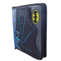 Fichário Caderno Escolar Argola Batman Divisórias Tilibra
