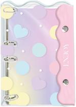 Fichário Colegial Enjoy Pvc Cristal com 192 Folhas - 5415
