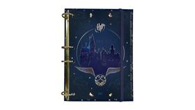 Fichário Colegial Harry Potter C/ Elástico - Dac Fichário Colegial Harry Potter C/ Elástico - Dac