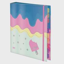 Fichário Colegial Hello! Com 48 Folhas dac Fichário Colegial Hello! Com 48 Folhas dac