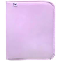 Fichário com Zíper Breeze Universitário Lilás Completo Fichário com Zíper Breeze Universitário Lilás Completo