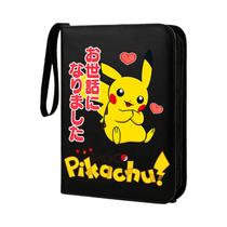 Fichário Com Zíper Charizard Pokémon Para 400 Cartas De Jogo, Protetor E Expositor
