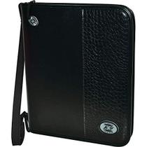 Fichario Com Ziper Croco Black Completo Fichario Com Ziper Croco Black Completo